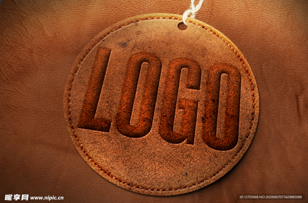 logo样机图片
