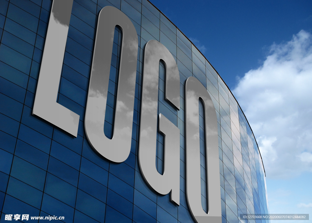logo样机图片