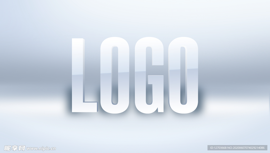 logo样机图片