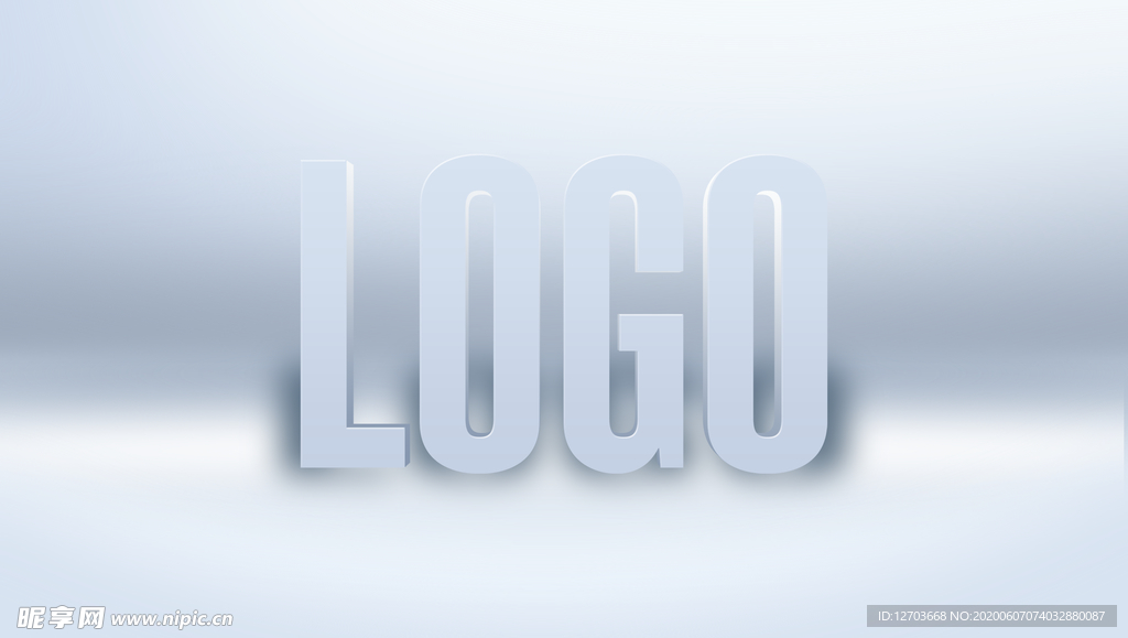 logo样机图片