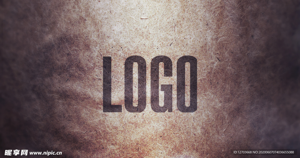 logo样机图片