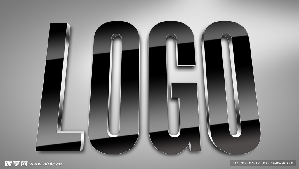 logo样机图片