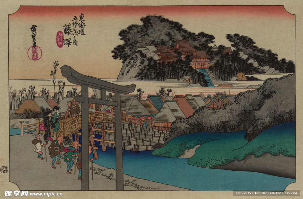 歌川广重版画