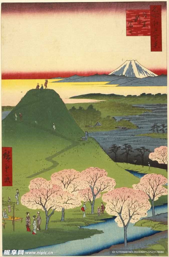 歌川广重版画