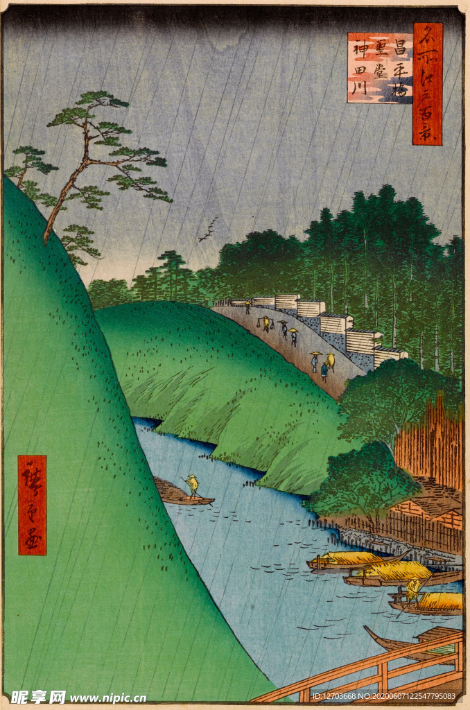 歌川广重版画