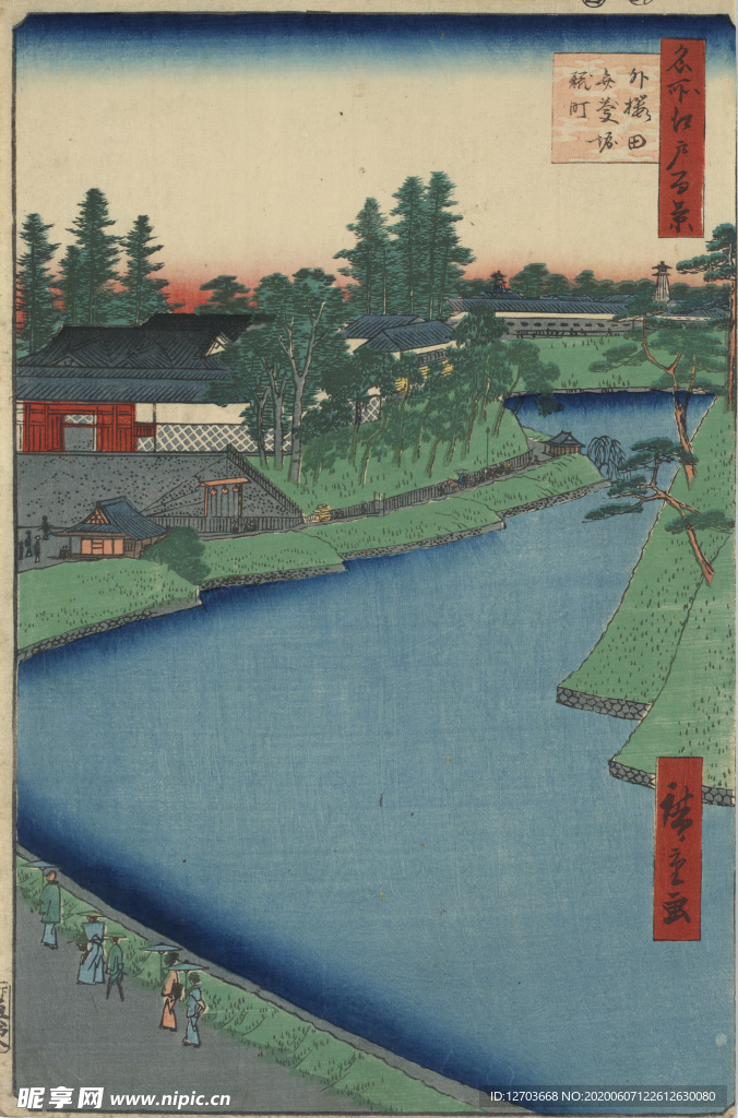 歌川广重版画