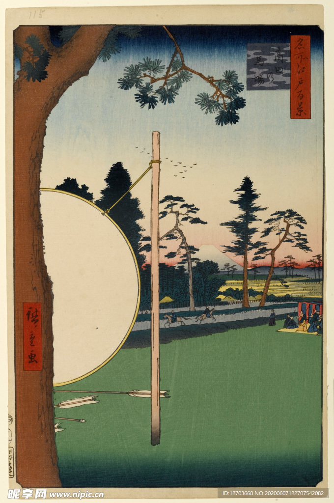 歌川广重版画