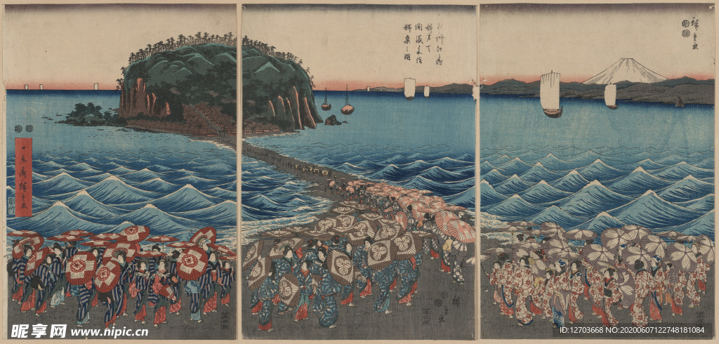 歌川广重版画