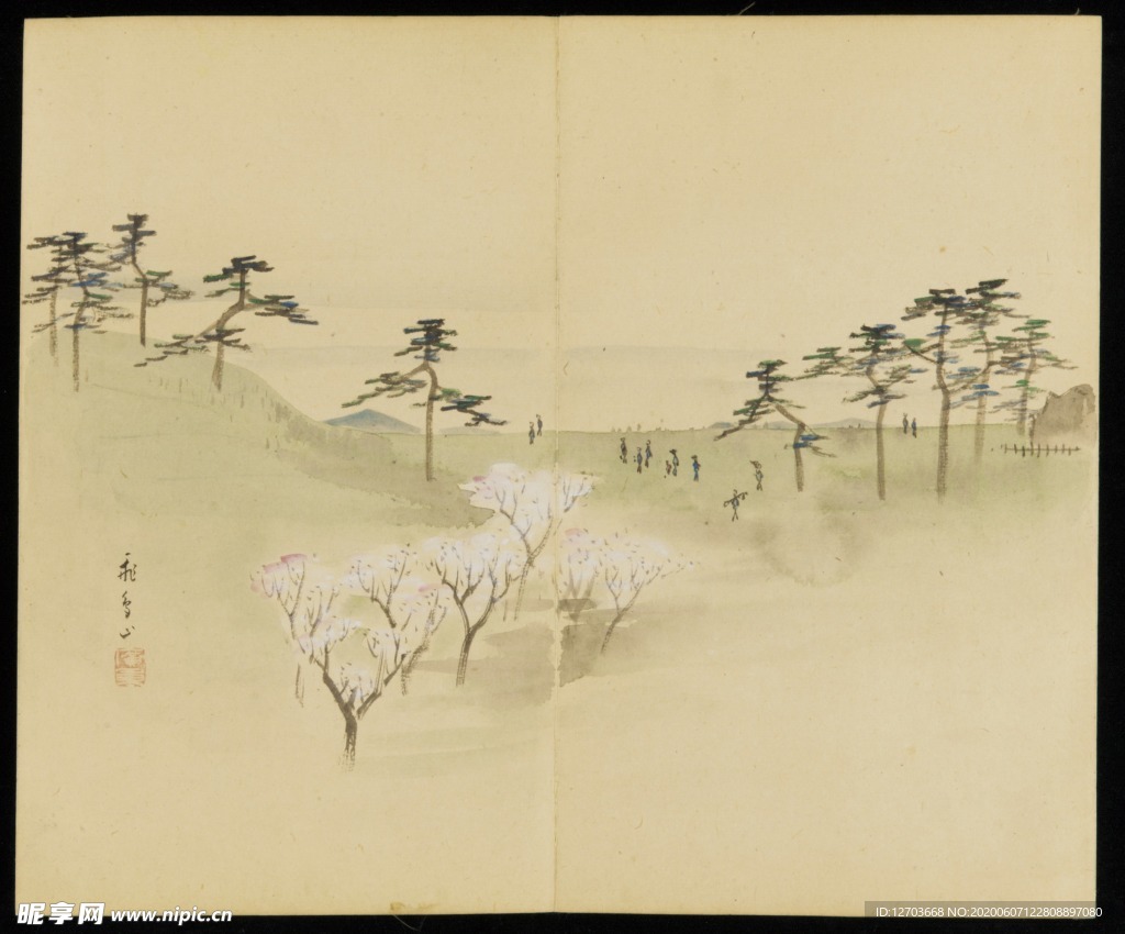 歌川广重版画