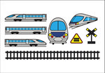 高铁图标