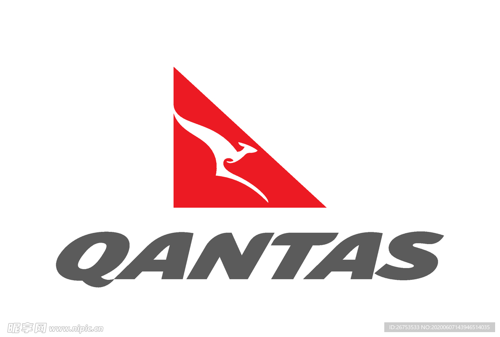 澳大利亚航空 澳洲航空 标志