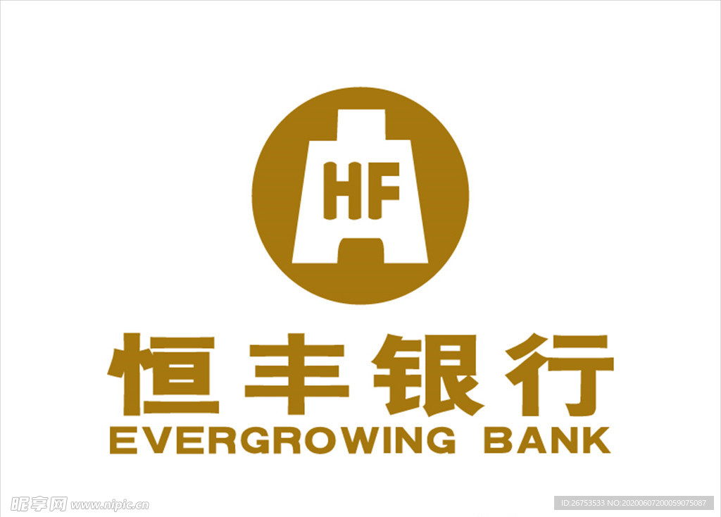 恒丰银行 标志 logo