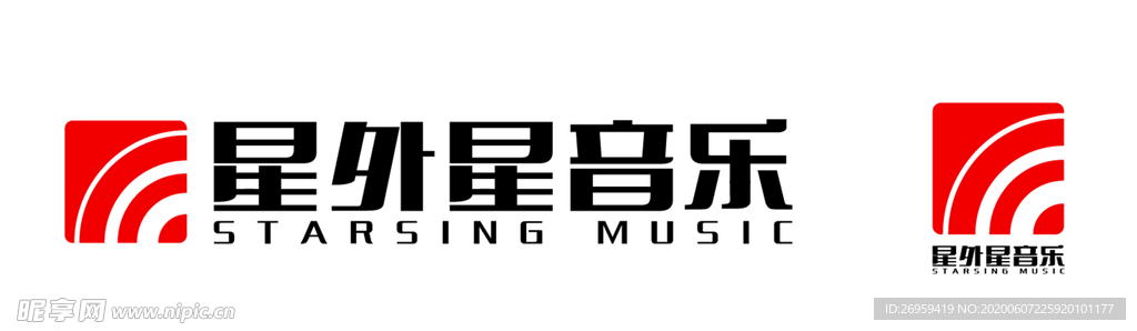星外星音乐logo