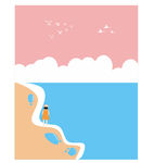 海边插画