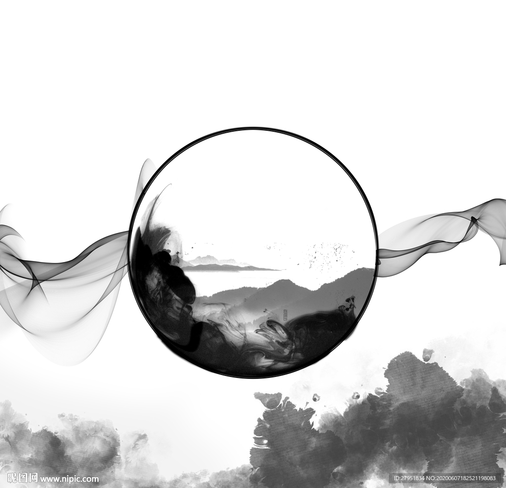 水墨画