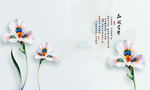 花开富贵背景墙