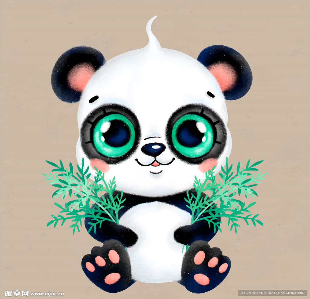 可爱大熊猫