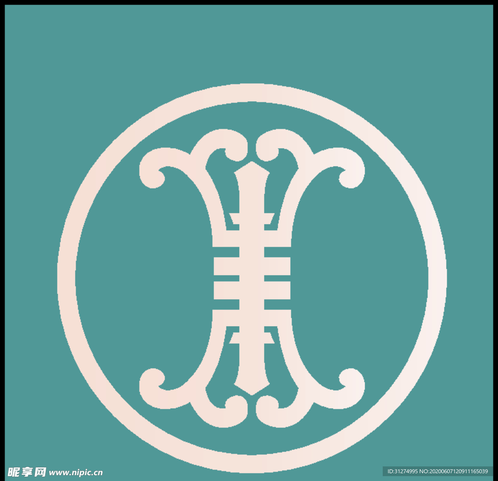 中古风花纹