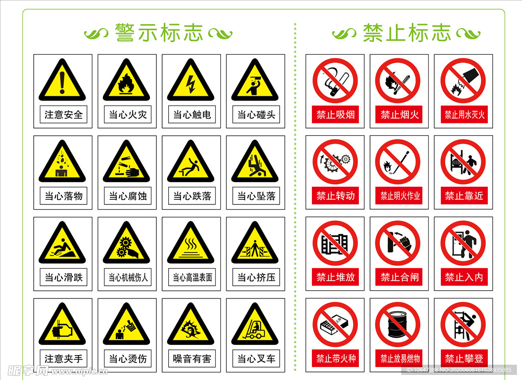 安全标识牌