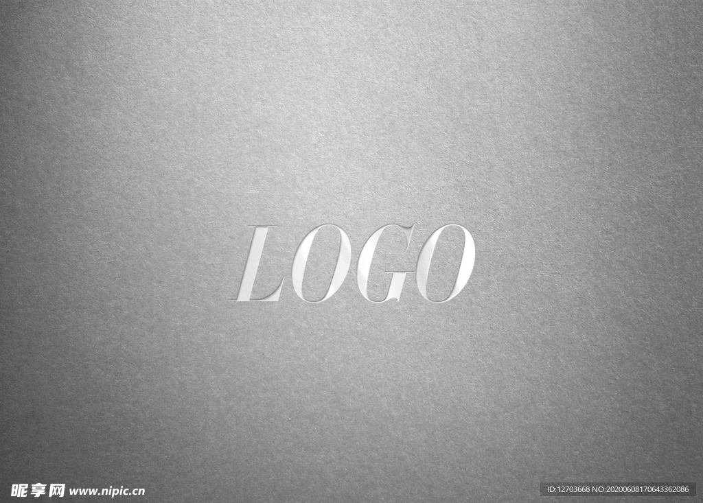 logo样机图片
