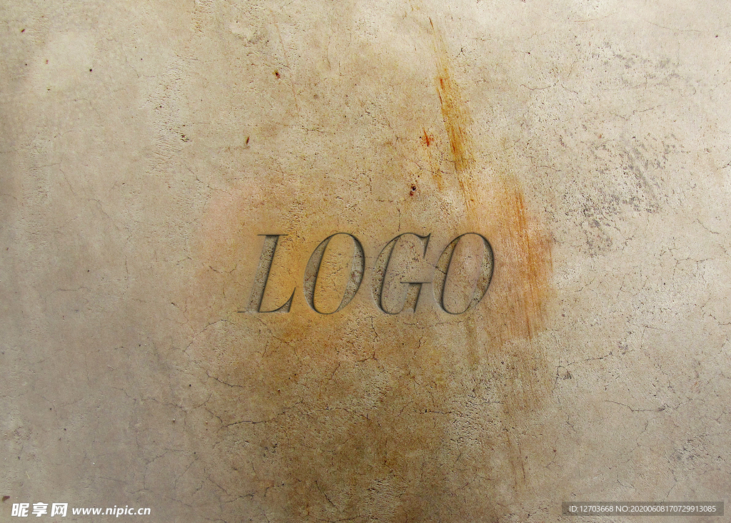 logo样机图片
