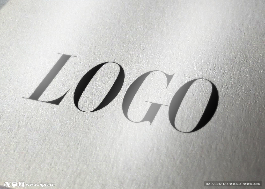 logo样机图片
