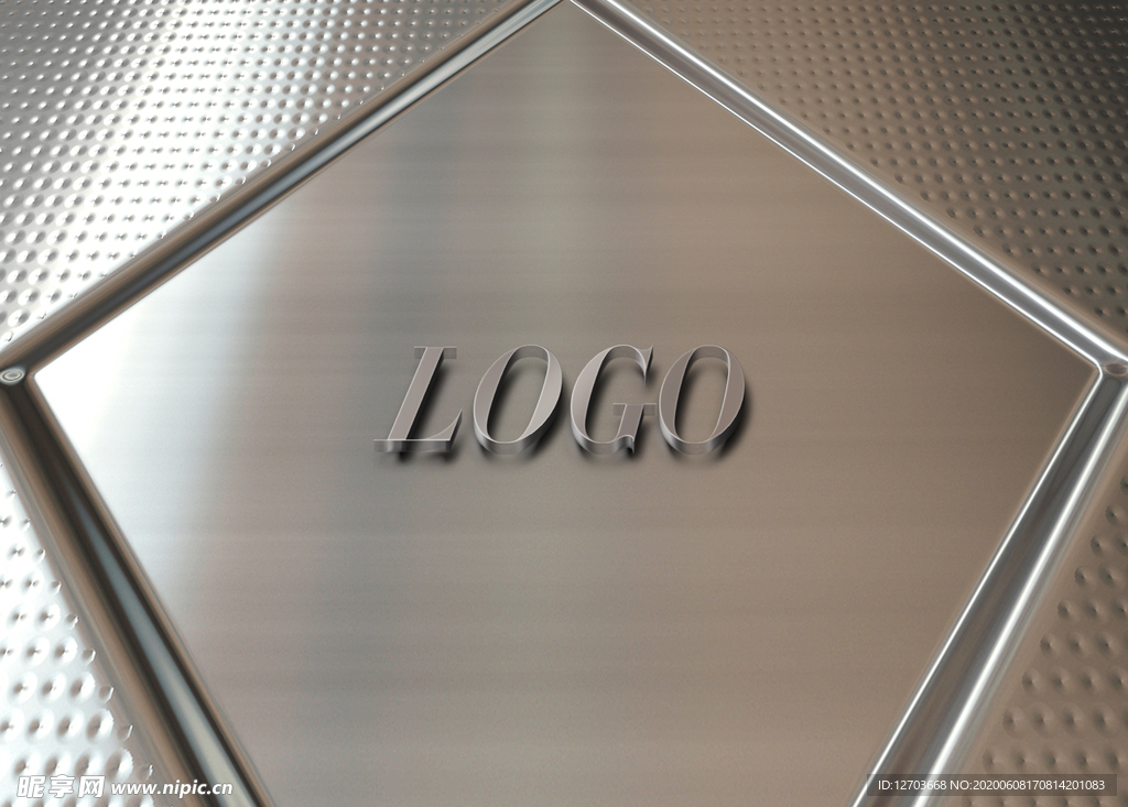 logo样机图片