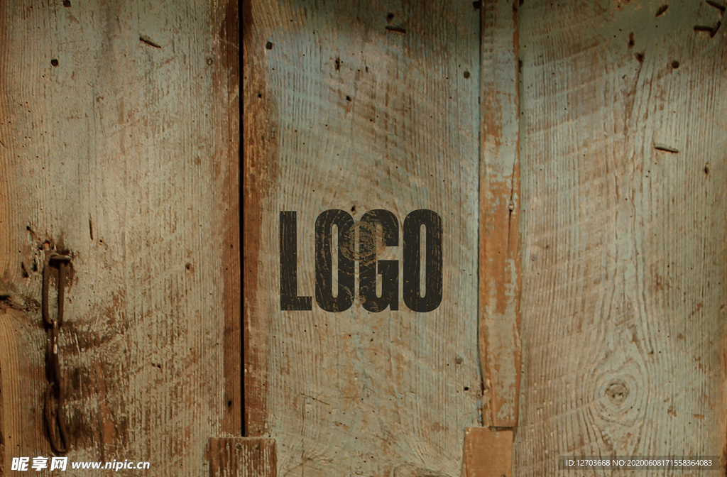 logo样机图片