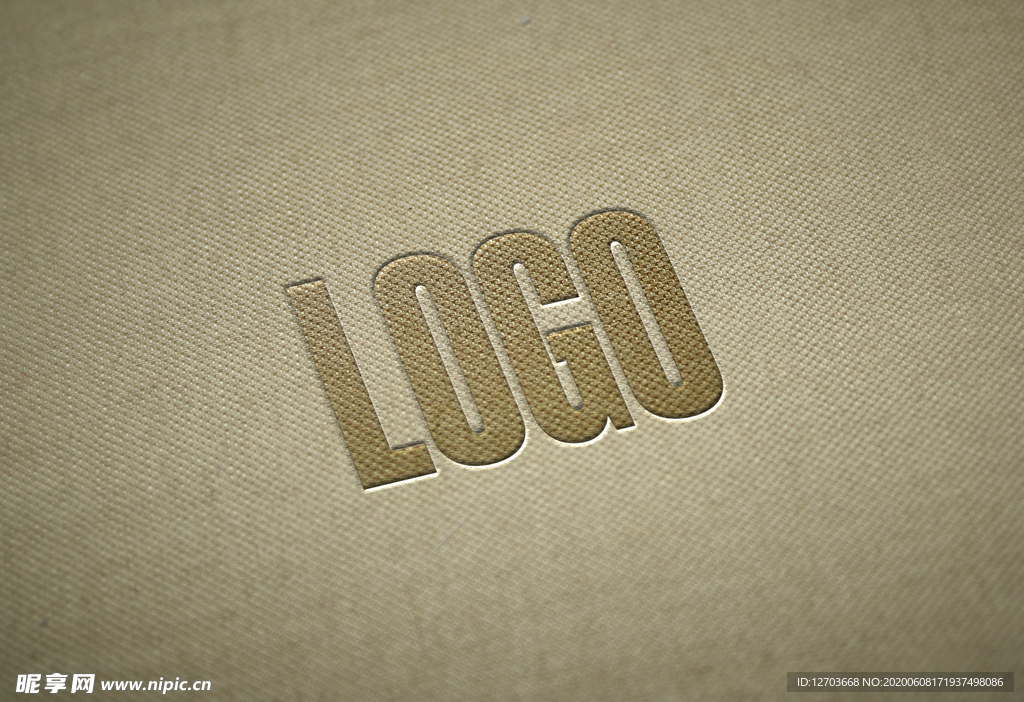 logo样机图片