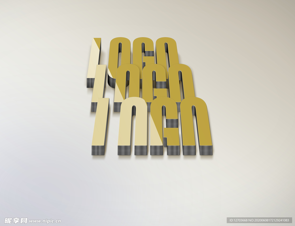 logo样机图片
