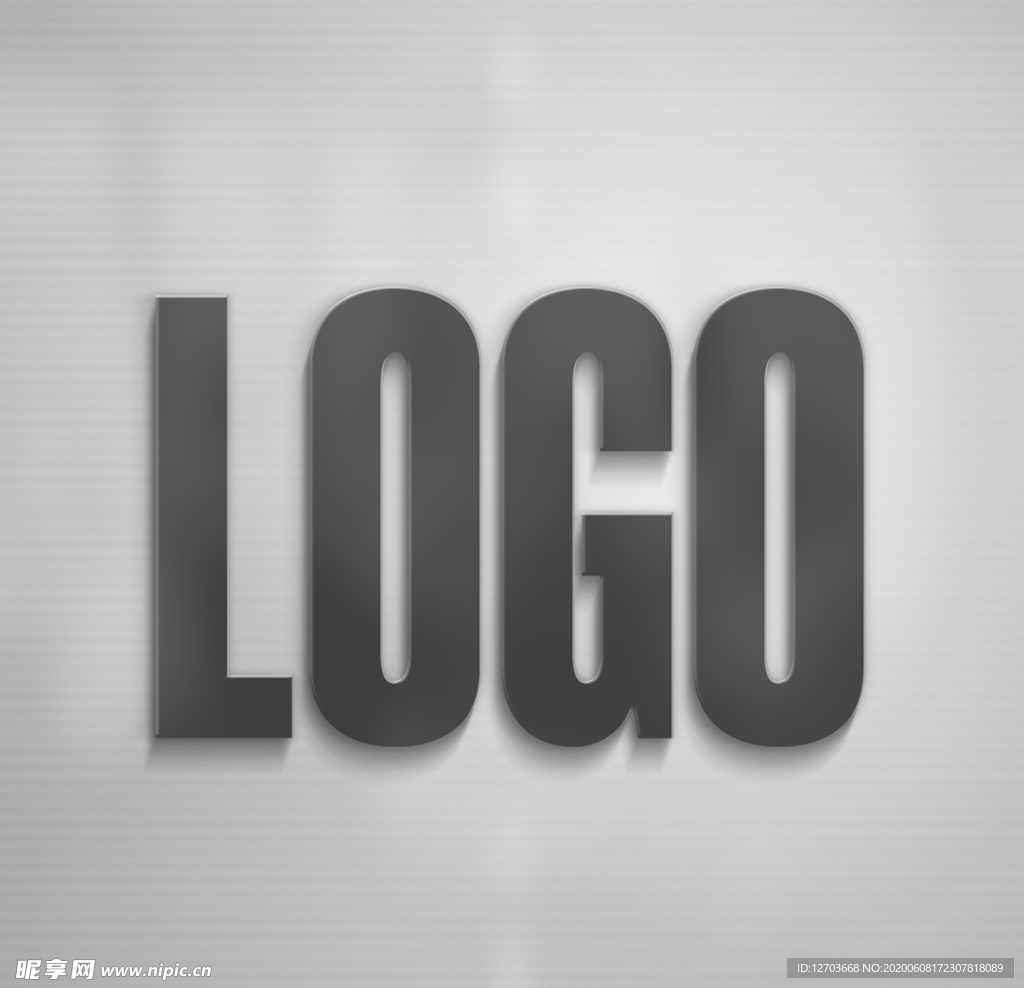logo样机图片