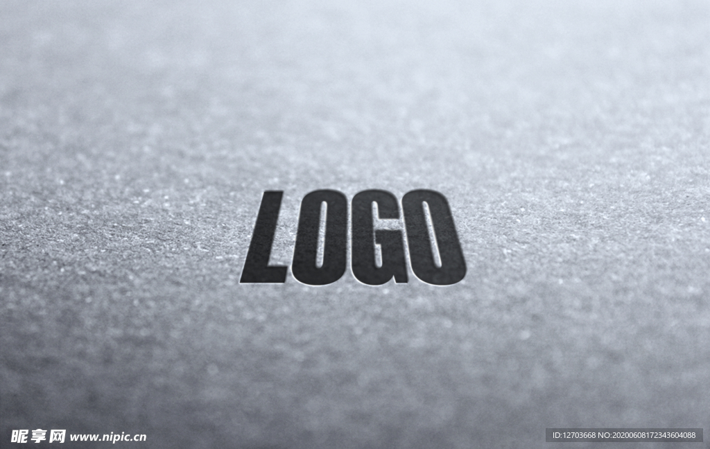 logo样机图片