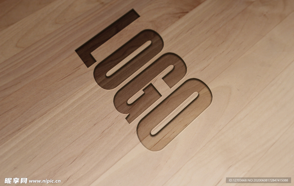 logo样机图片
