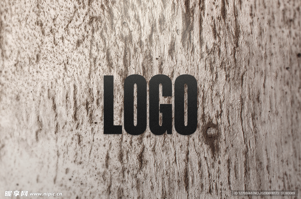 logo样机图片