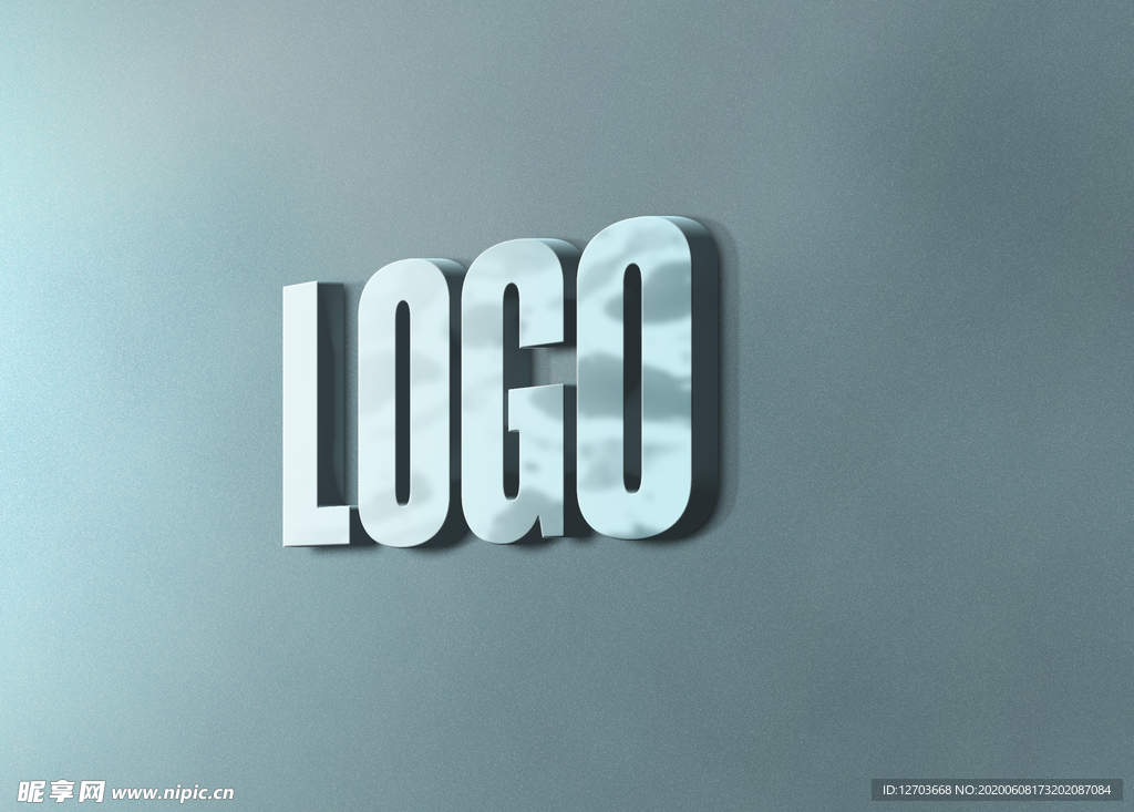 logo样机图片