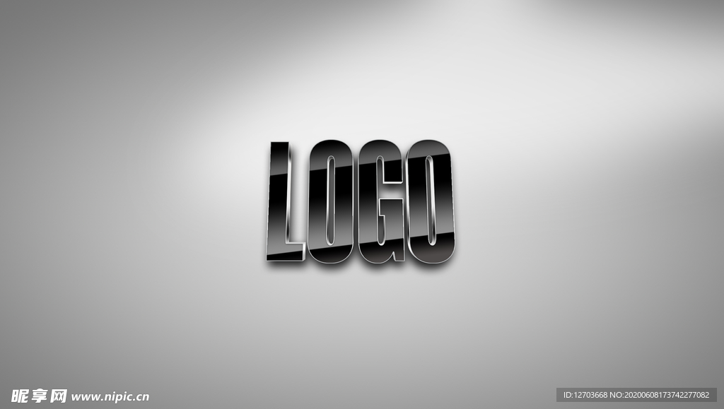 logo样机图片