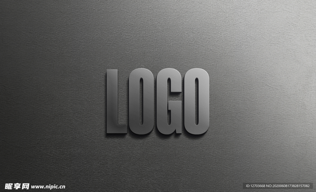 logo样机图片