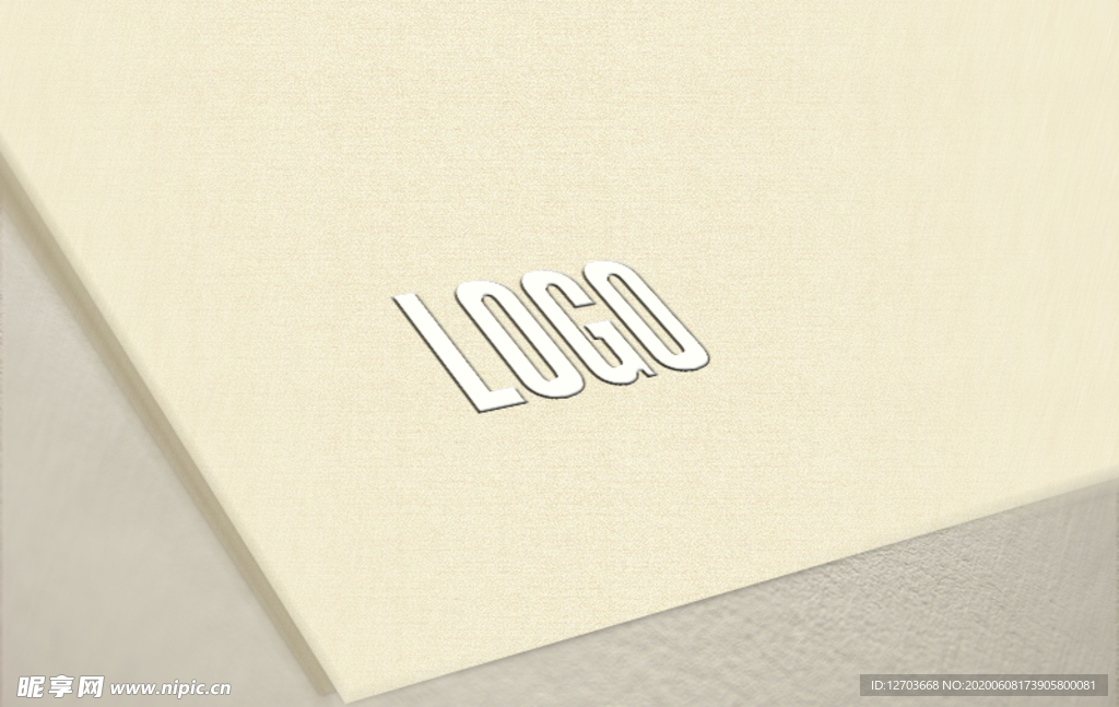logo样机图片