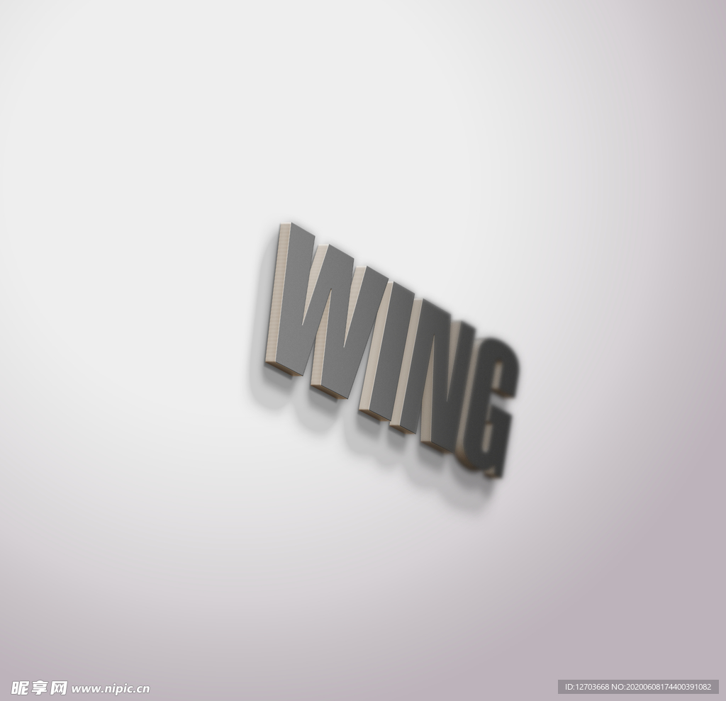 logo样机图片