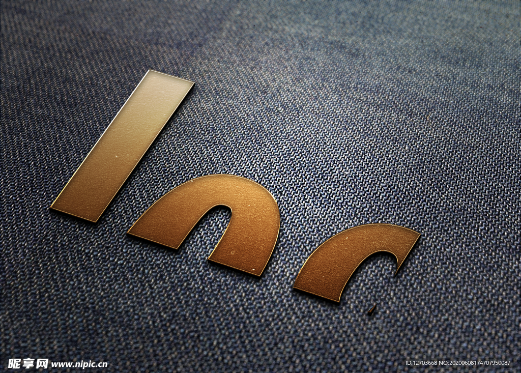 logo样机图片