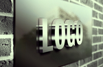 logo样机图片