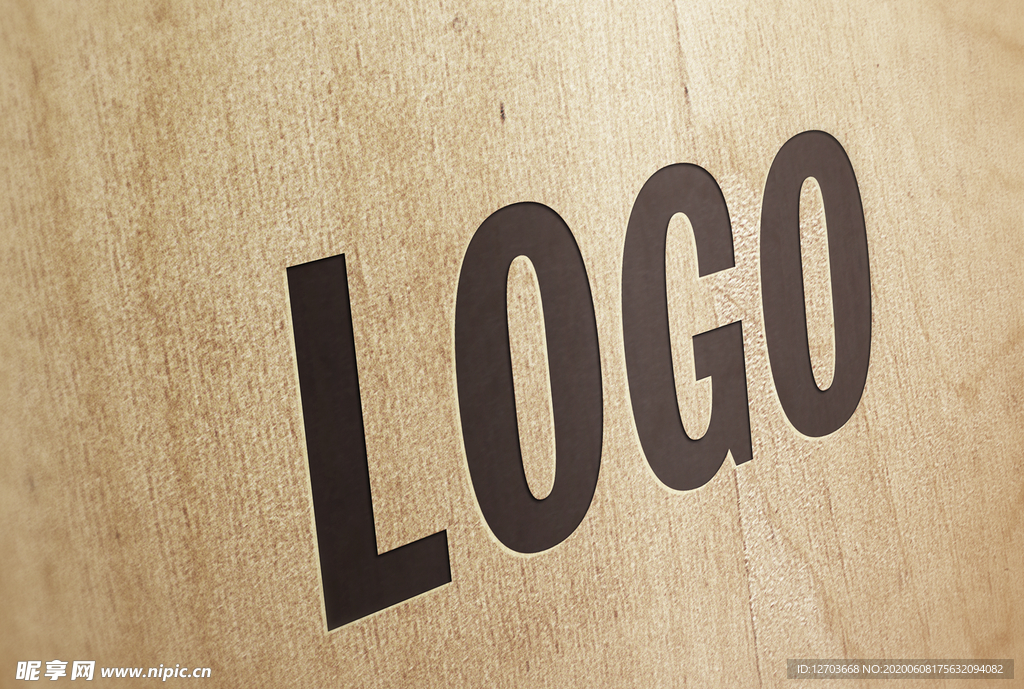 logo样机图片