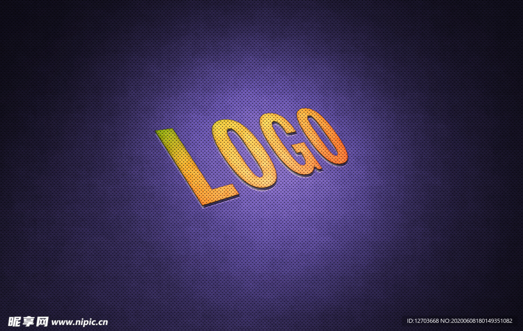 logo样机图片