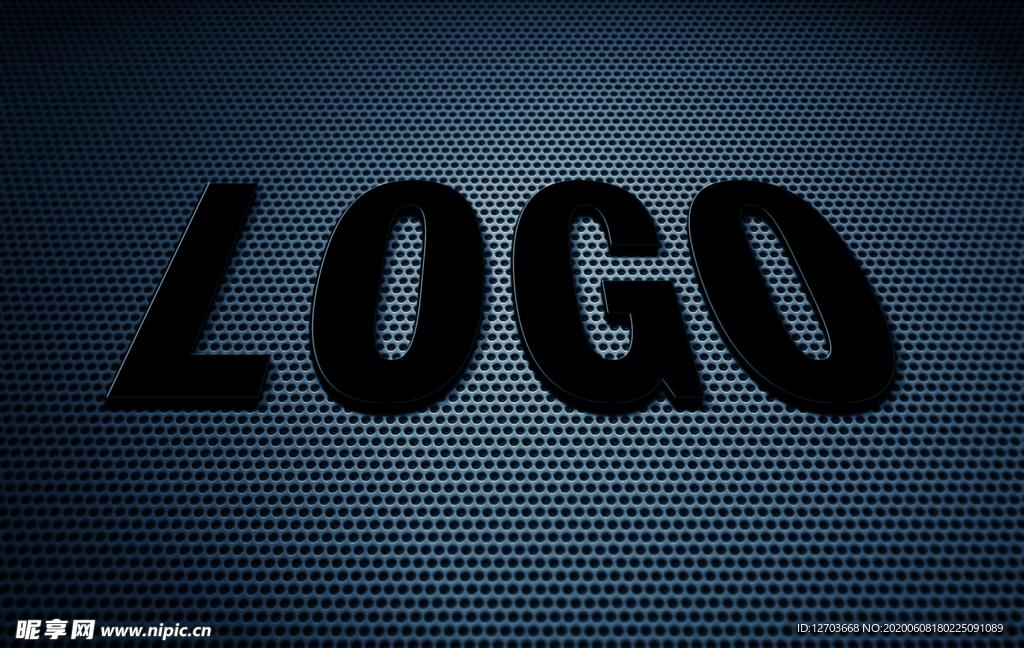 logo样机图片