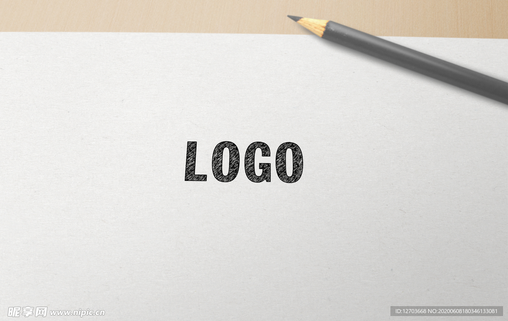 logo样机图片