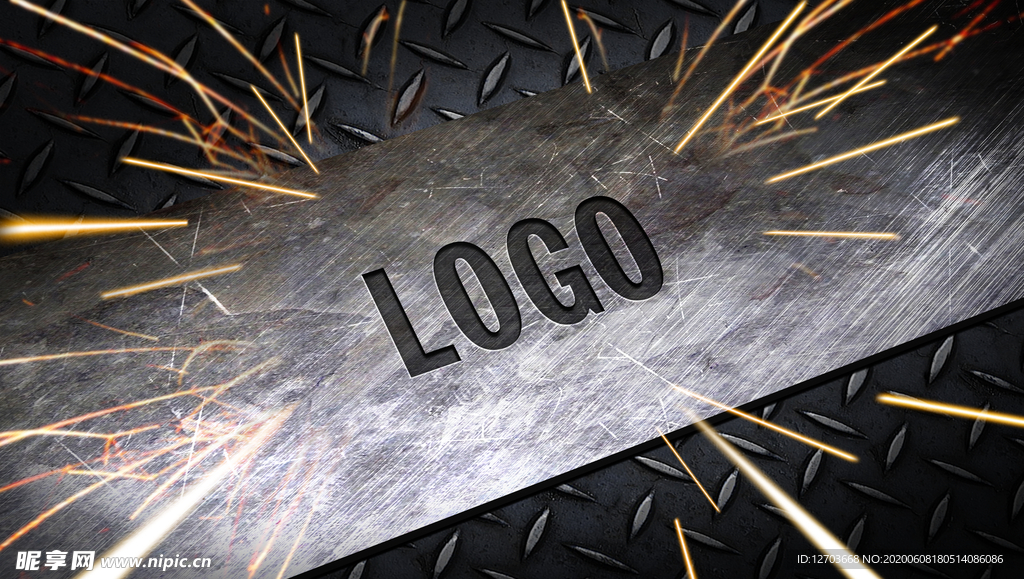logo样机图片