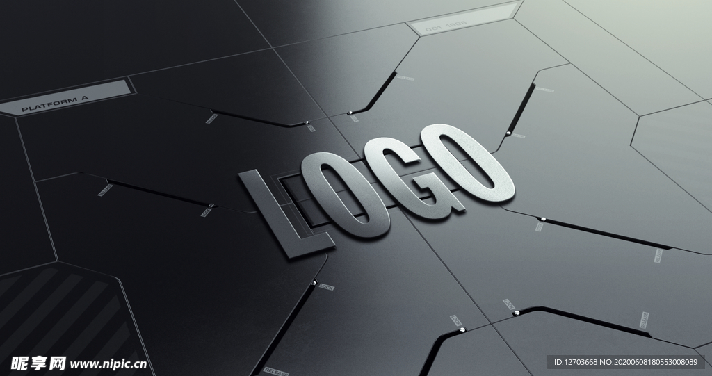 logo样机图片
