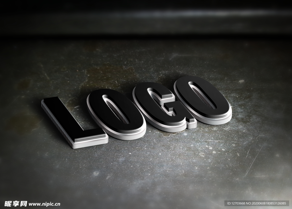 logo样机图片