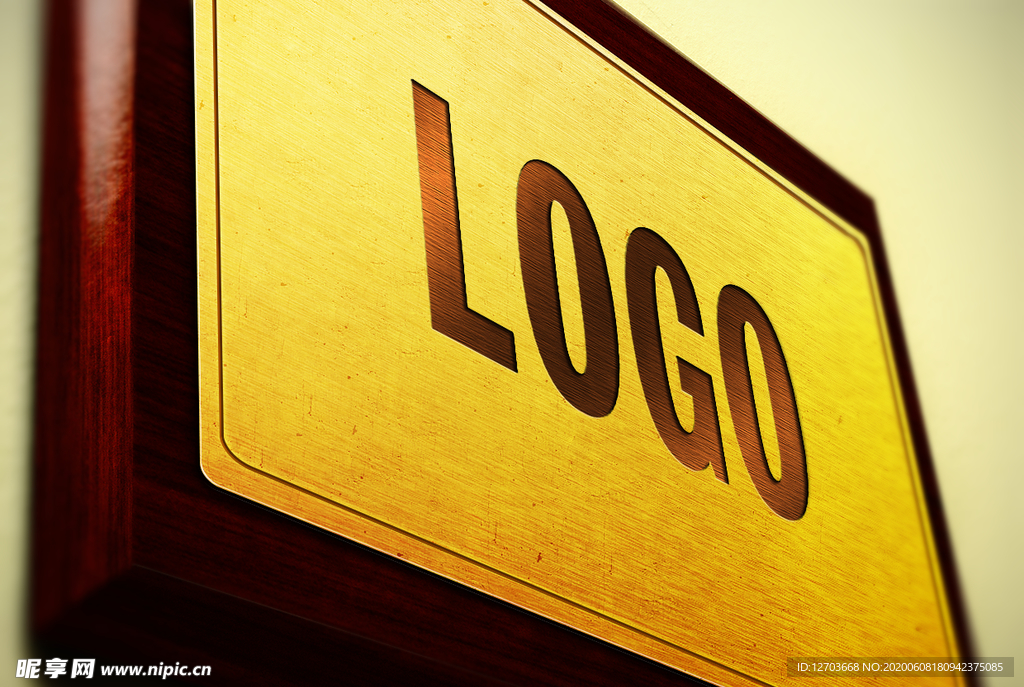 logo样机图片