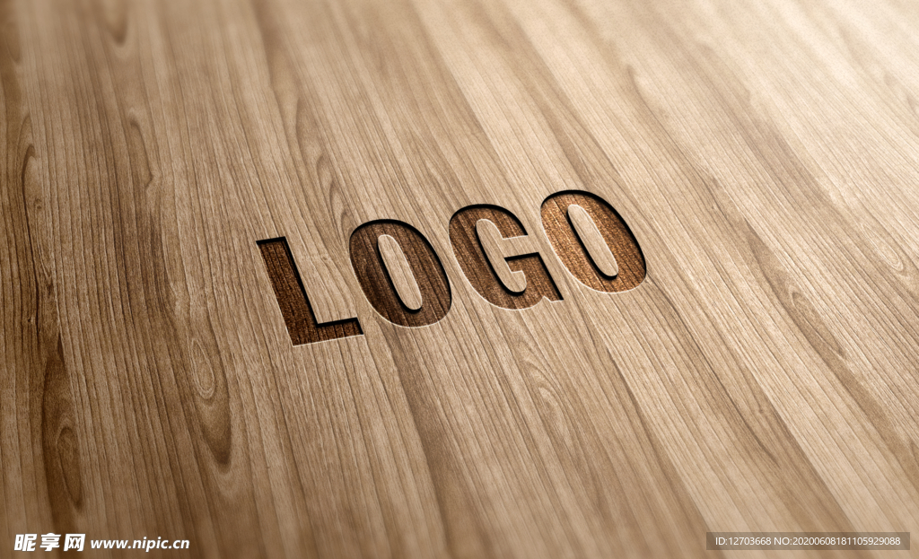 logo样机图片